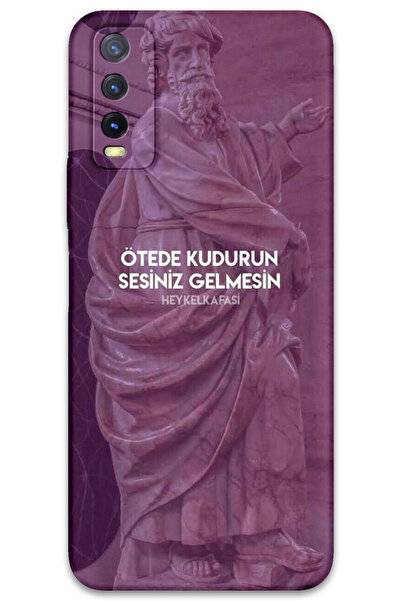 MRCİLETİSİM غطاء خلفي لهاتف Vivo Y20 / Y11S بنمط HD مطبوع - أنت أنتَ في الخارج