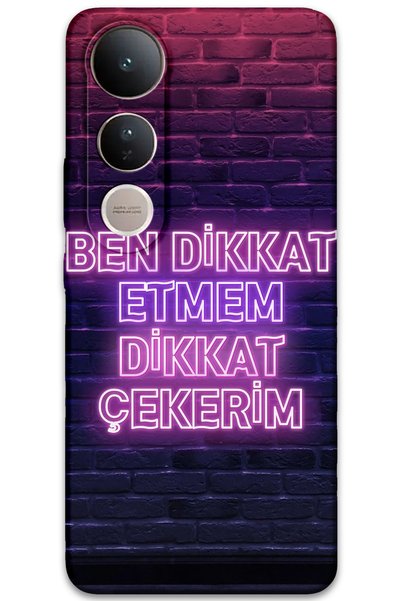 MRCİLETİSİM غطاء خلفي لهاتف Vivo V50 Lite 4G بنمط HD مطبوع - أتذكاري