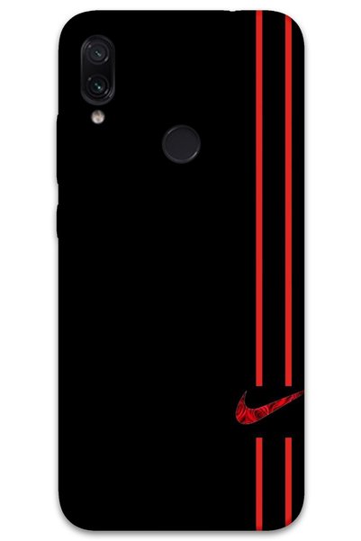 MRCİLETİSİM غطاء خلفي لهاتف Xiaomi Redmi Note 7 بنمط HD مطبوع - Nke