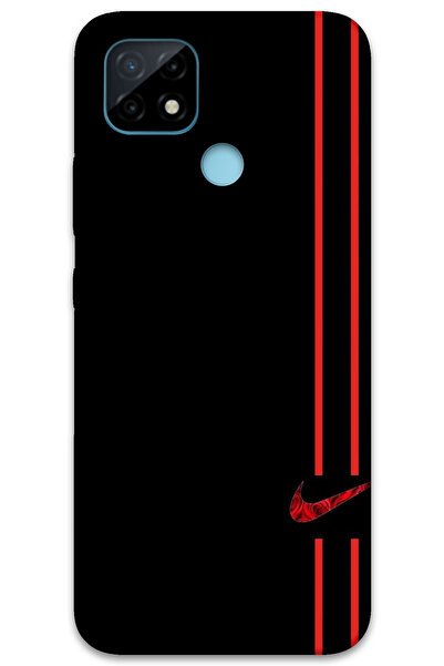 MRCİLETİSİM غطاء خلفي لهاتف Realme C25 بنمط HD مطبوع - Nke