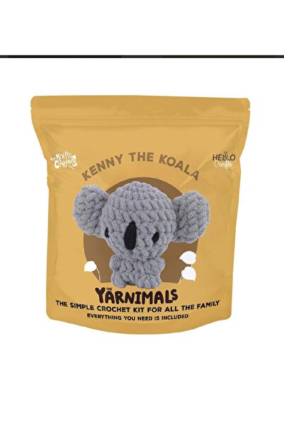 BALIM ÖRGÜ EVİ KIT MINI AMIGURUMI FACIL DE TRICOTAT DE CATIFEA KENNY THE KOALA