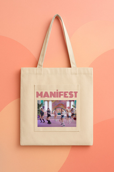 lovver Manifest Grup Özel tasarımlı Kanvas Çanta, kol çantası