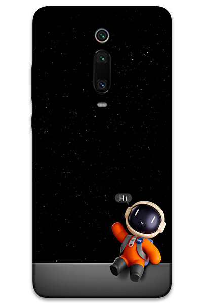 MRCİLETİSİM غطاء خلفي لهاتف Xiaomi Mi 9T بنمط HD مطبوع - رائد الفضاء هاي