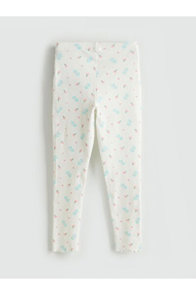 LC Waikiki Lcw Kids Buy Elastic Floral Pattern Girls' Leggings