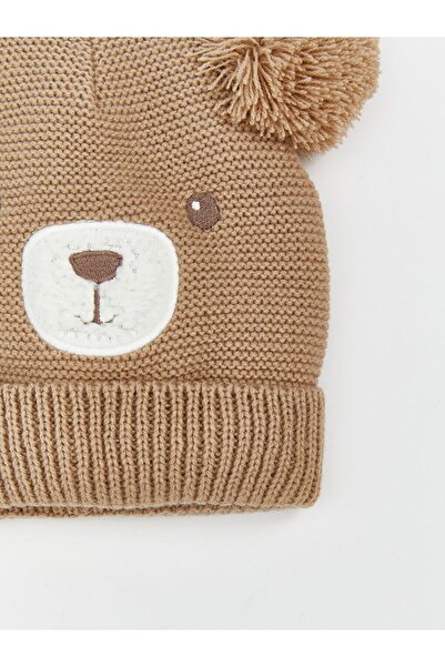 LC Waikiki Lcw Accessories Baby Boy Beanie with Animal Figures