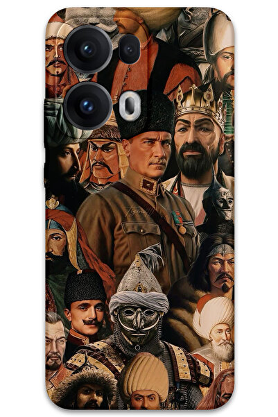 MRCİLETİSİM غطاء خلفي لهاتف اوبو رينو 13 برو 5G بنمط عالي الدقة مطبوع - تركي ...