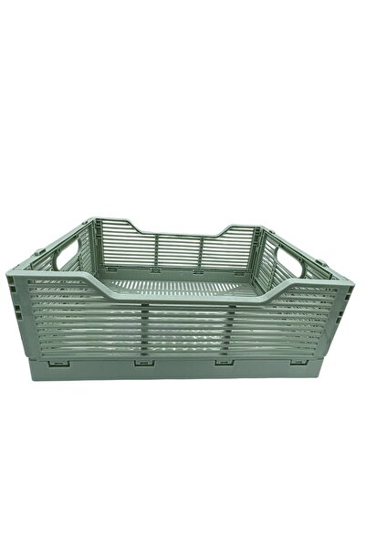 SAMELİA 20x30x12 Plastik Katlanabilir Taşıma Kutusu, Masa, Kiler, Ofis Banyo,...