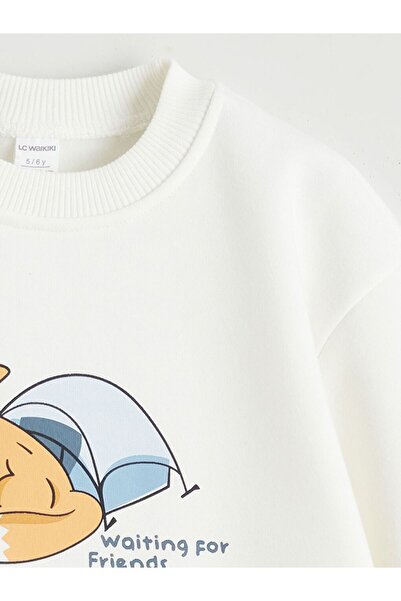 LC Waikiki Lcw Kids Printed Boys' Thick Sweatshirt