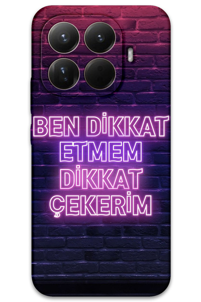 MRCİLETİSİM غطاء خلفي لهاتف Xiaomi Mi 15T Pro بنمط HD مطبوع - يجذب الانتباه