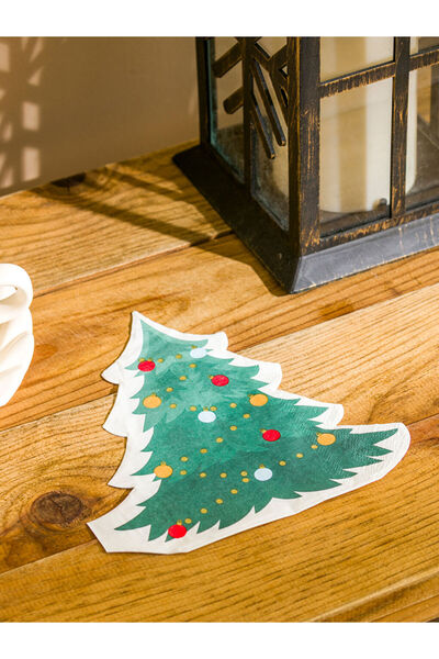LC Waikiki Trending Products from Freeze Store | Christmas Tree Patterned Paper Napkins 20 Pack