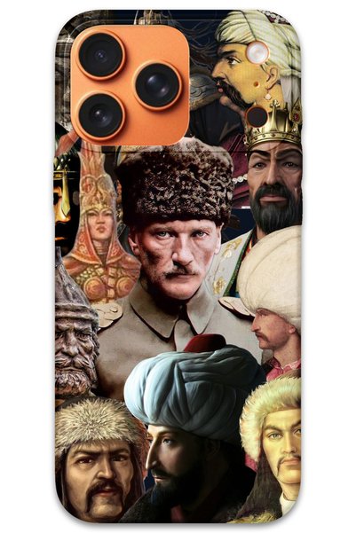 MRCİLETİSİM iPhone 17 Pro Max Case Hd Pattern Printed Back Cover - Big Turks