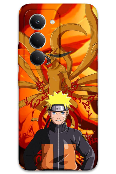 MRCİLETİSİM غطاء خلفي لهاتف Xiaomi Redmi 15 5G بنمط HD مطبوع - ناروتو