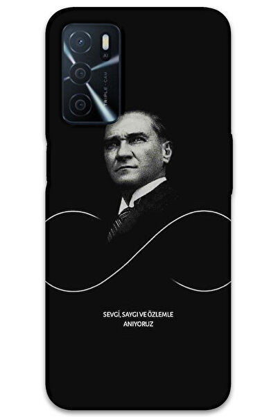 MRCİLETİSİM غطاء خلفي لهاتف اوبو A55 بنمط HD مطبوع - أتاتورك إنفينيتي