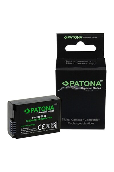 Patona Premium Battery EN-EL25 1350 mAh, for Nikon Z30 Z50 Z fc