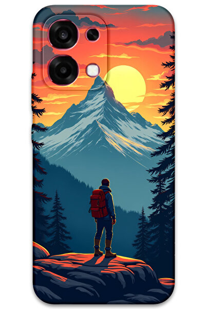 MRCİLETİSİM غطاء خلفي لهاتف اوبو A6 برو 4G بنمط HD مطبوع - ايفرست