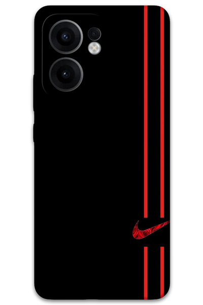 MRCİLETİSİM غطاء خلفي لهاتف اوبو رينو 13F 5G بنمط HD مطبوع - Nke