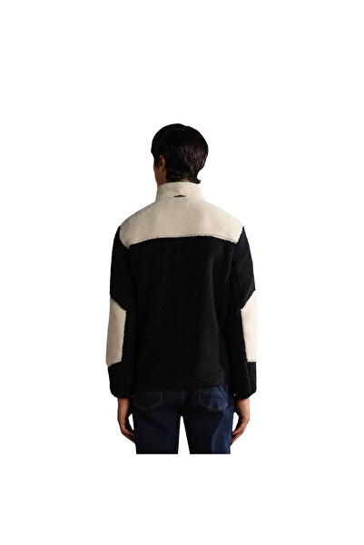 Napapijri Μαύρο ανδρικό παλτό NP0A4GNTMA91_YUPIK FZ 3