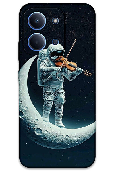 MRCİLETİSİM غطاء خلفي لهاتف Xiaomi Redmi 15C 5G بنمط HD مطبوع - آلة موسيقية ا...