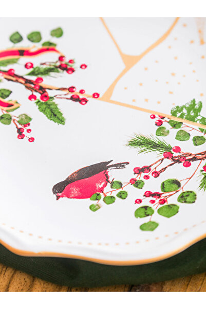 LC Waikiki Sparkling Choices from Shining Store |   Kokina Printed Porcelain Plate 20 cm