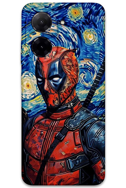 MRCİLETİSİM غطاء خلفي لهاتف Xiaomi Redmi A5 4G بنمط HD مطبوع - ديدبول