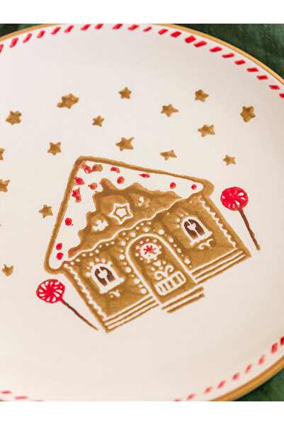 LC Waikiki Sparkling Choices from Shining Store | Cookie House Printed Cake Plate 21 cm Set of 4