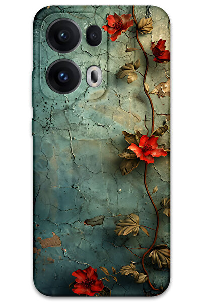 MRCİLETİSİM غطاء خلفي لهاتف اوبو رينو 13 برو 5G بنمط عالي الدقة مطبوع - زهرة ...