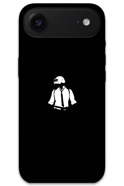 MRCİLETİSİM غطاء خلفي لهاتف iPhone 17 Air Pattern مطبوع - Pubg Man