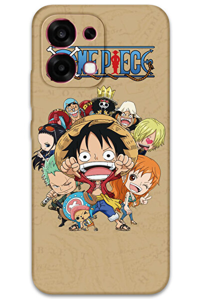 MRCİLETİSİM Oppo A6 Pro 4g Case Hd Pattern Printed Back Cover - One Piece 1