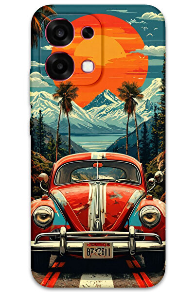 MRCİLETİSİM غطاء خلفي لهاتف اوبو A6 برو 4G بنمط HD مطبوع - فوسفوس آي