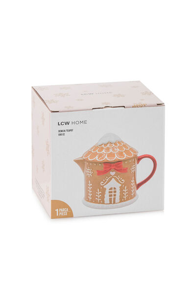 LC Waikiki New Year Themed Ceramic Teapot 590 ml