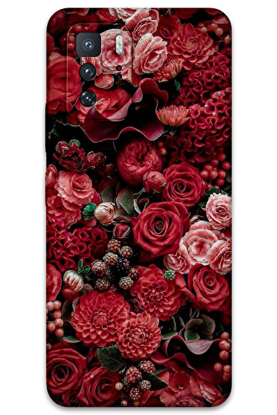 MRCİLETİSİM غطاء خلفي لهاتف Xiaomi Poco X3 GT بنمط HD مطبوع - ورود