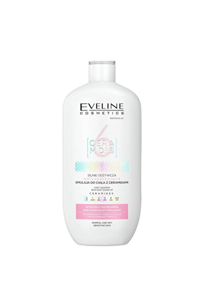 Eveline Cosmetics Eveline 6 Ceramide Emulsie corporală hrănitoare uleioasă 350 ml