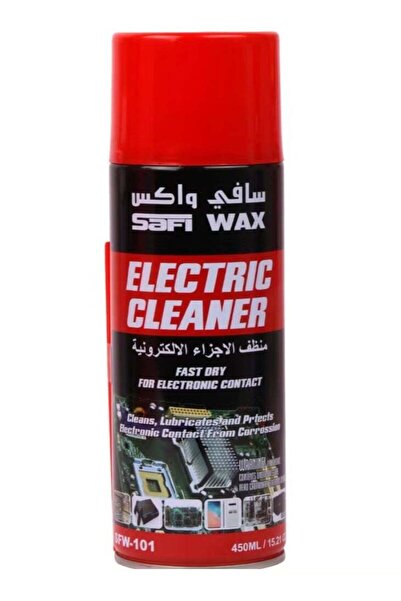 SAFI WAX بخاخ منظف الأجهزة الإلكترونية ٤٥٠ مل - سريع الجفاف، يزيل الغبار والشحوم