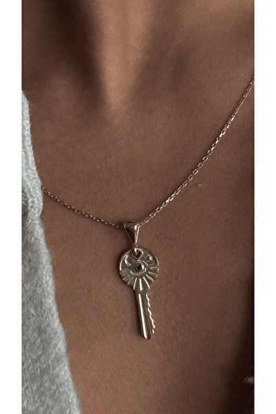 Wind Silver Anahtar Kolye 925 Ayar