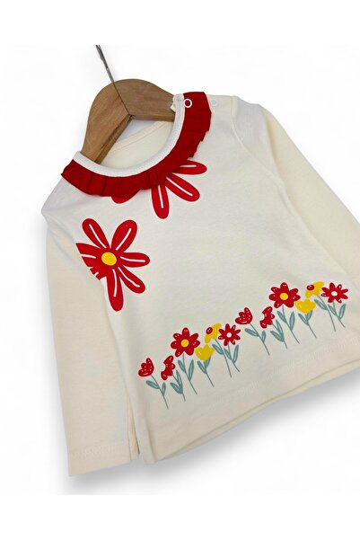 VEGAMOD Baby Girl Floral Printed Romper Set 6-9-12-18 Months