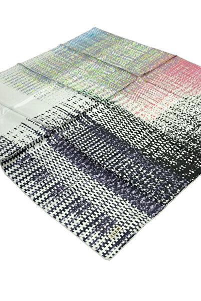 Aker وشاح حريري نوستالجي تيفيل 8575-971