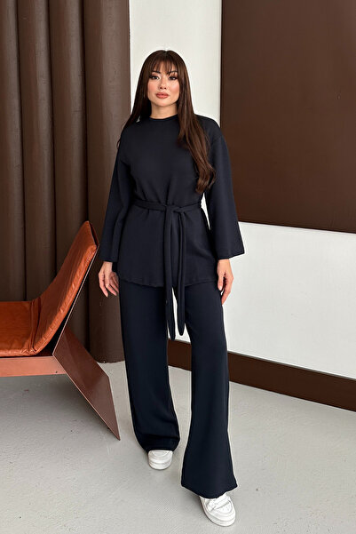 Balenbi Premium Women's Modal Fabric Belted Hijab Set 1138