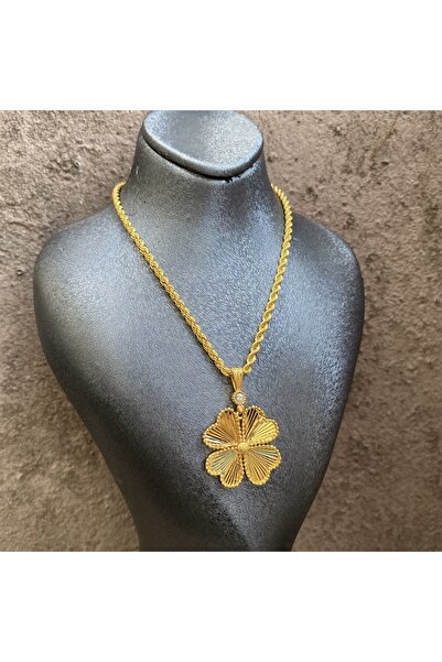 DİLEK KUYUMCULUK Yonca altın kolye