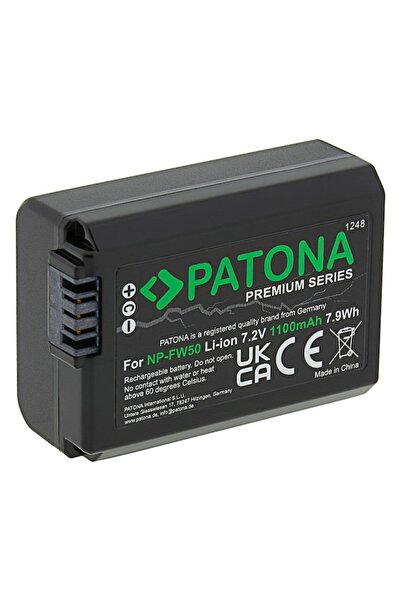 Patona Premium NP-FW50 1100mAh (replace Sony-1248)