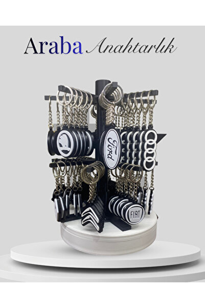 Tactyla 16 نموذجًا مختلفًا 80 قطعة من سلاسل المفاتيح مع حامل هدية!