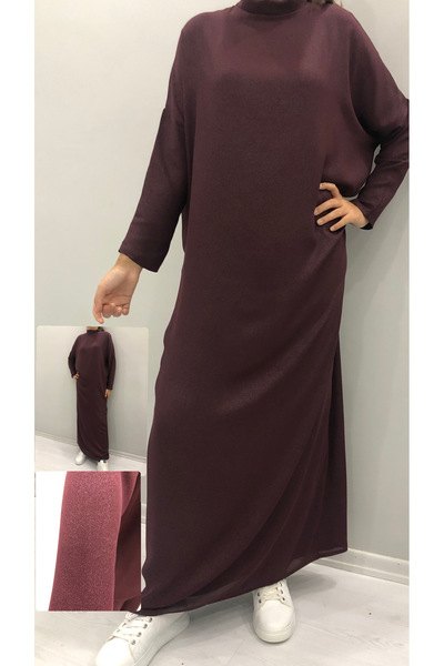 Butik Şık spor elbise standart 38/40/42 bedene uyumludur kumaşı parlak krep