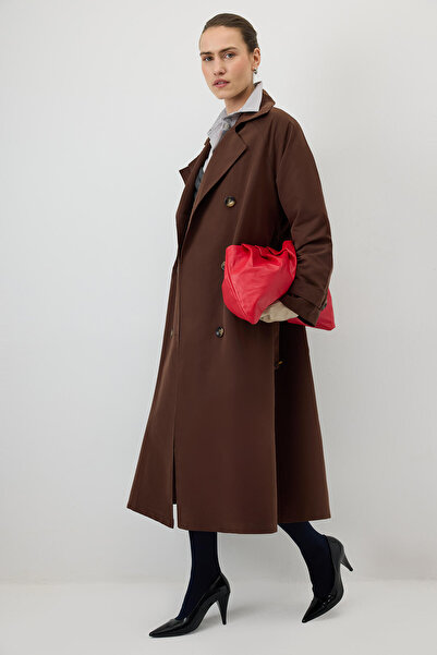 Touché Privé ΚΑΜΠΑΝΙΑΤΙΚΟ ΠΑΛΤΟ ΜΕ ΖΩΝΗ K διπλό πέτο