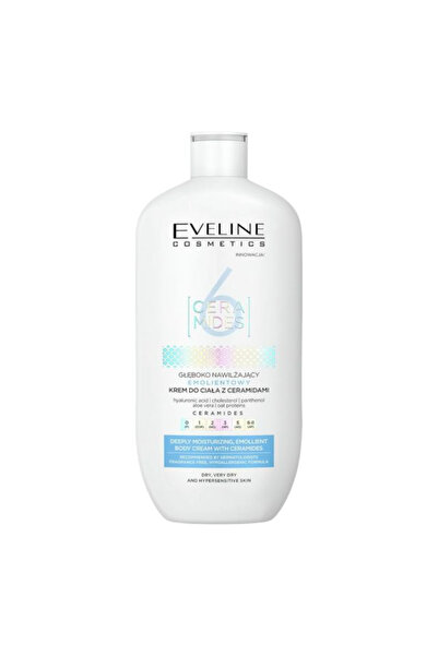 Eveline Cosmetics Eveline 6 Ceramides emollient, moisturizing body cream 350 ml