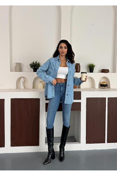 komera Jachetă de blugi ICE WASH