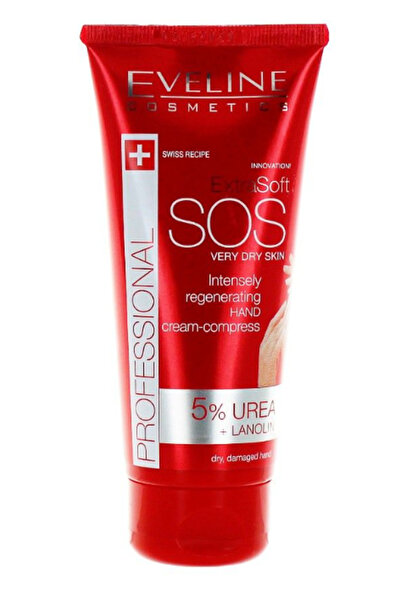 Eveline Cosmetics SOS regenerating hand cream 5% urea + lanolin