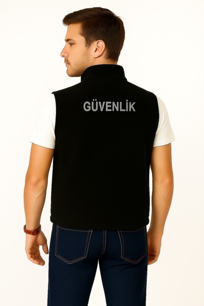 ARTHUR 3 Cepli Önden Yazılı Polar Kışlık Erkek Nakış İşlemeli Özel Güvenlik Y...