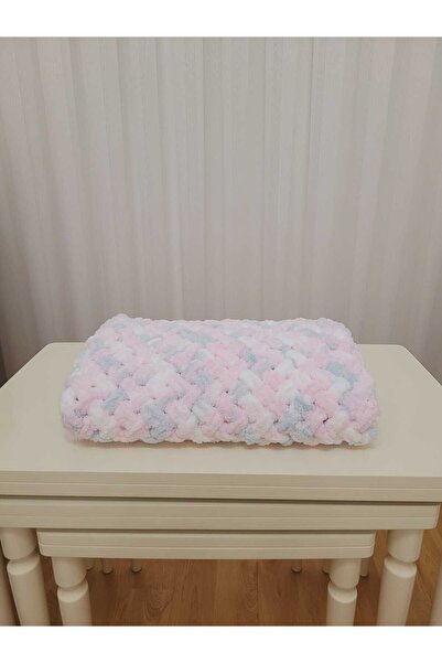 ÇİÇEKÖRGÜ Puffy Bebek Battaniye, El Örgüsü Bebek Battaniyesi, El Emeği, El Ör...