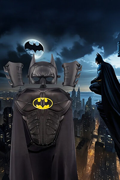 MEK Batman Kostüm Seti 5'li