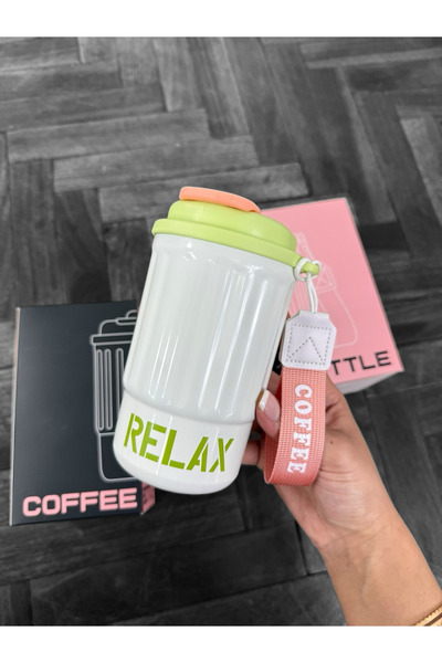 Relax Thermal Cup with Strap
