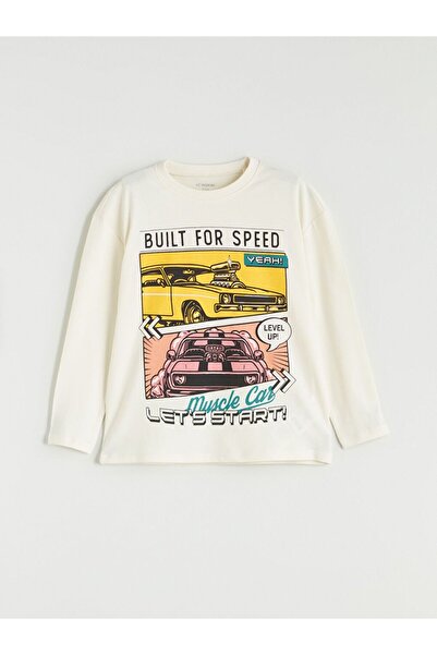 LC Waikiki Lcw Kids Crew Neck Printed Boys' T-Shirt